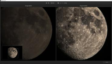 Vergleichsbild Mond