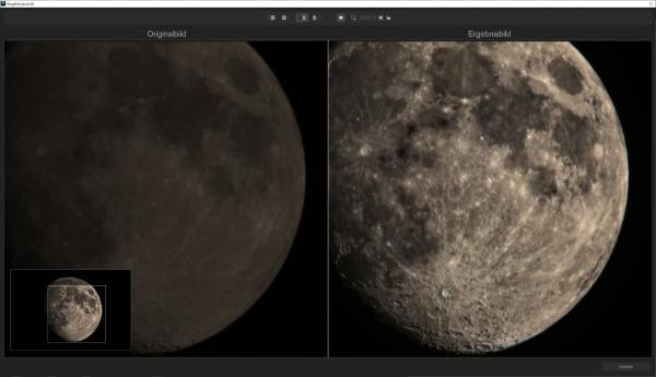 Vergleichsbild Mond