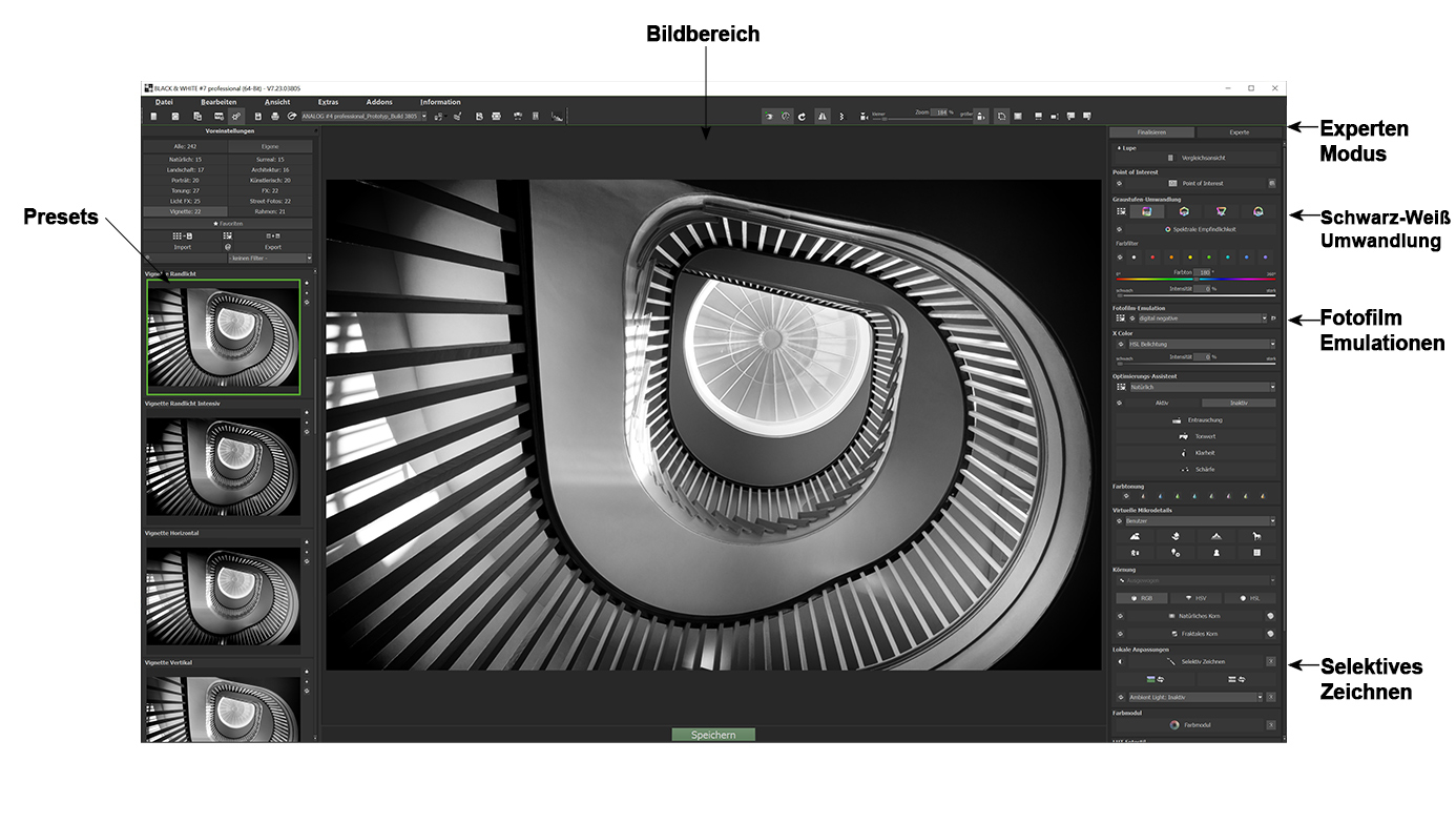 Bild Interface BLACK & WHITE #7 professional